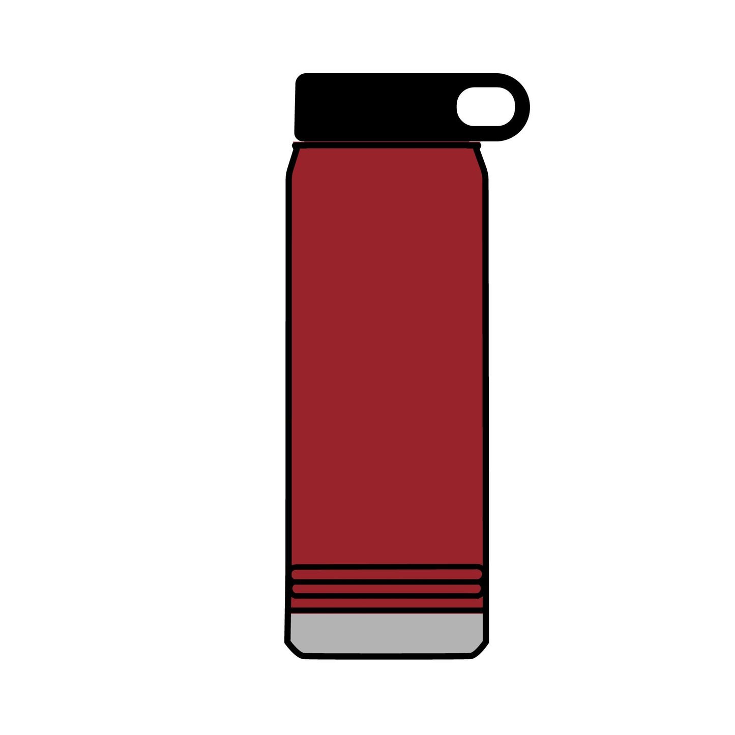 Pedal Powder Insulated Water Bottle