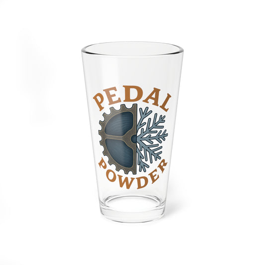 Pedal Powder Post Ride Pint Glass