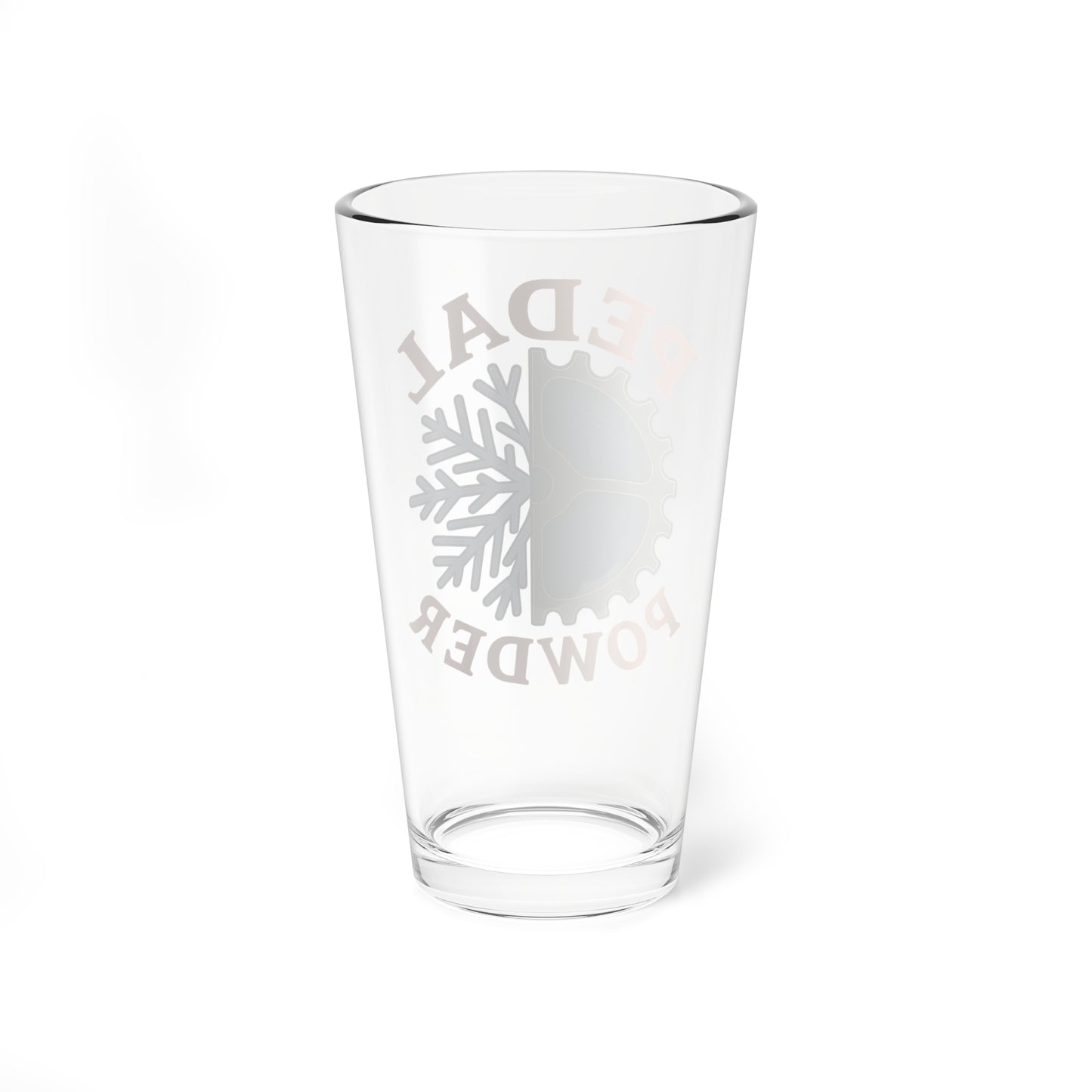 Pedal Powder Post Ride Pint Glass